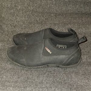 HISEA Unisex Low Top Rain Boots Neoprene Waterproof Slip-On Garden Shoes Sz 8